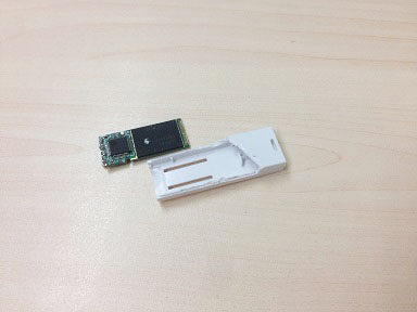 USBメモリの基盤取り出し